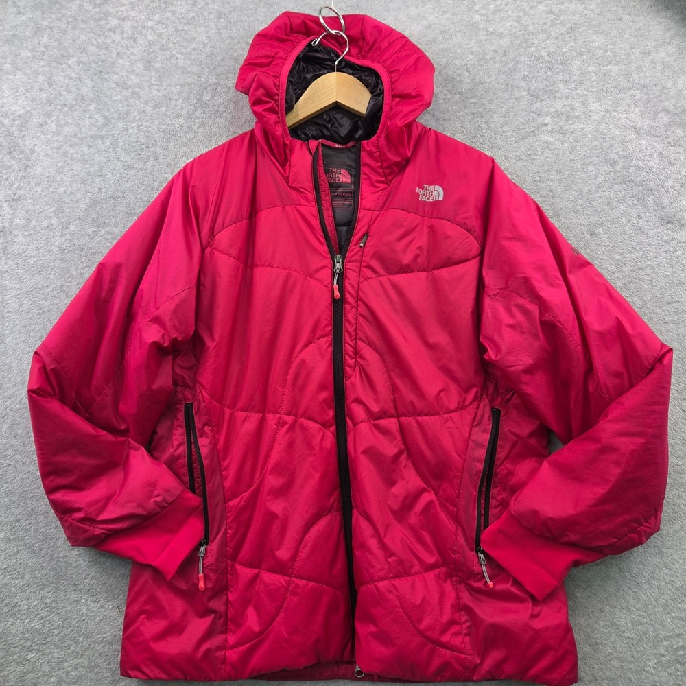 NORTH FACE Summit Series Redpoint Optimus PRIMALOFT Puffer Jacket Womens XL Red